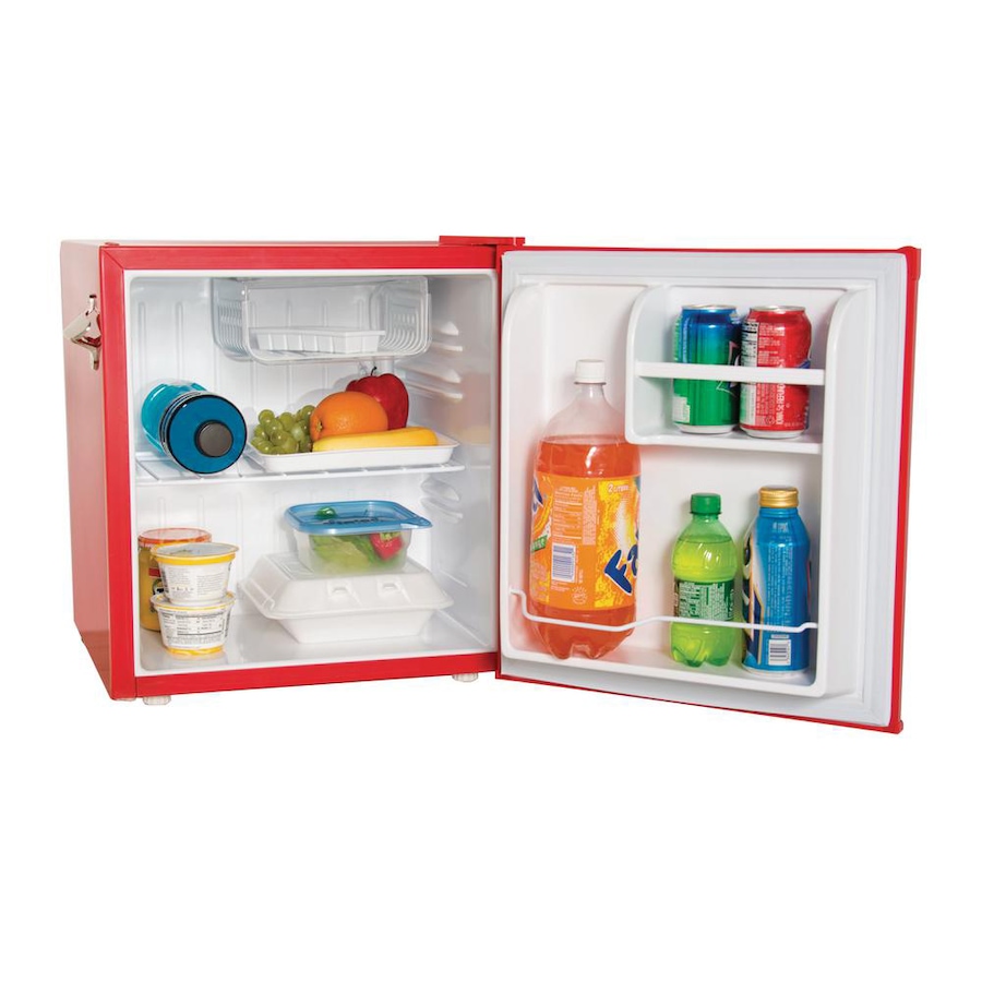 Image 717963_ALTMORE1.jpg, Product 717-963 / Price $229.99, Frigidaire 1.6 cu. ft. Retro Fridge (red) from Frigidaire on TSC.ca's Kitchen department