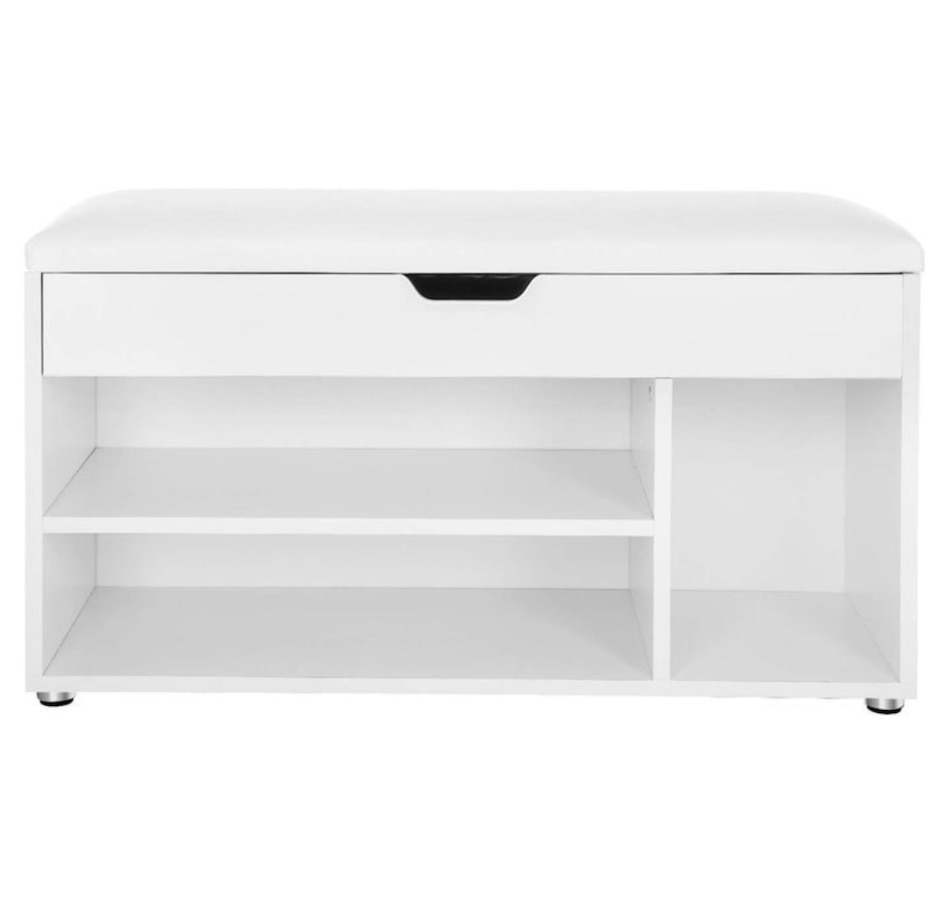Image 718020_ALTMORE6.jpg, Product 718-020 / Price $109.99, Boutique Home Modern White Shoe Bench with Padded Seat and Storage from Boutique Home on TSC.ca's Home & Garden department