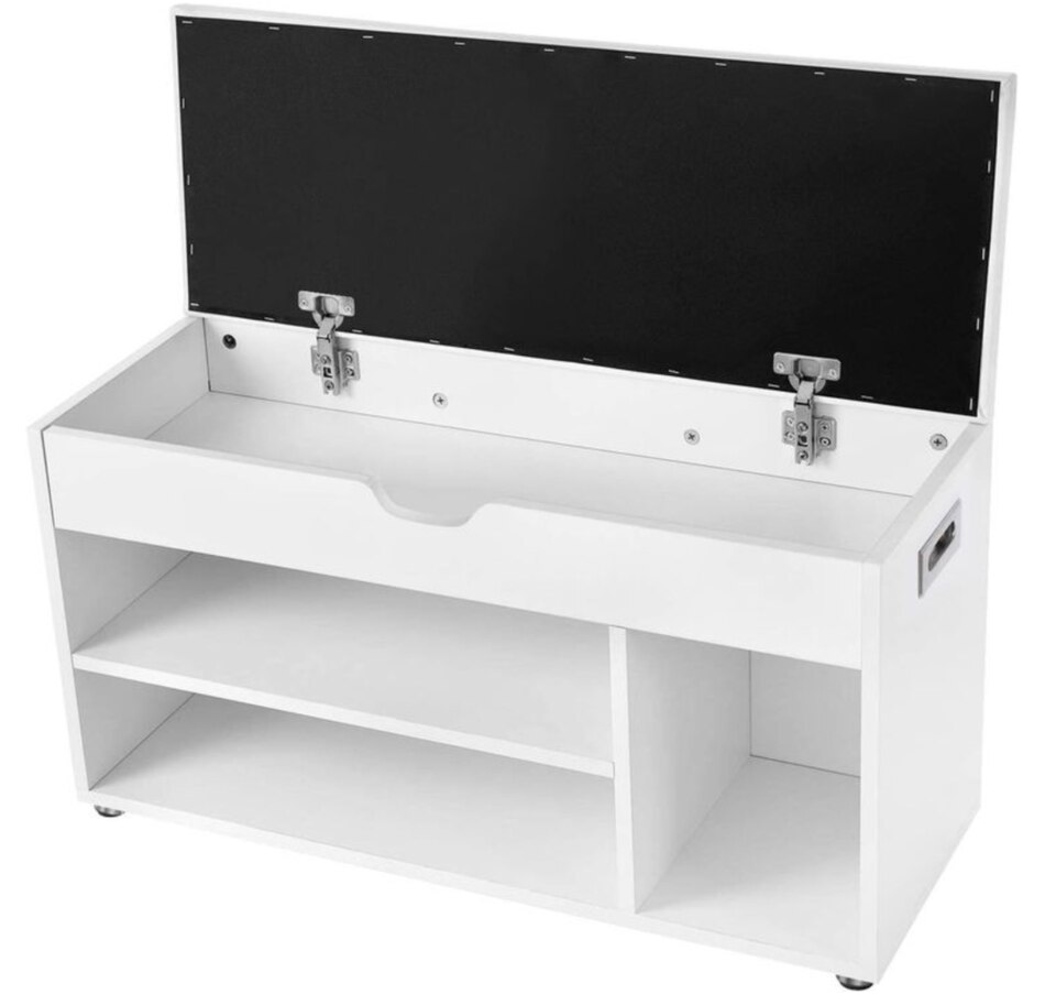 Image 718020_ALTMORE7.jpg, Product 718-020 / Price $109.99, Boutique Home Modern White Shoe Bench with Padded Seat and Storage from Boutique Home on TSC.ca's Home & Garden department