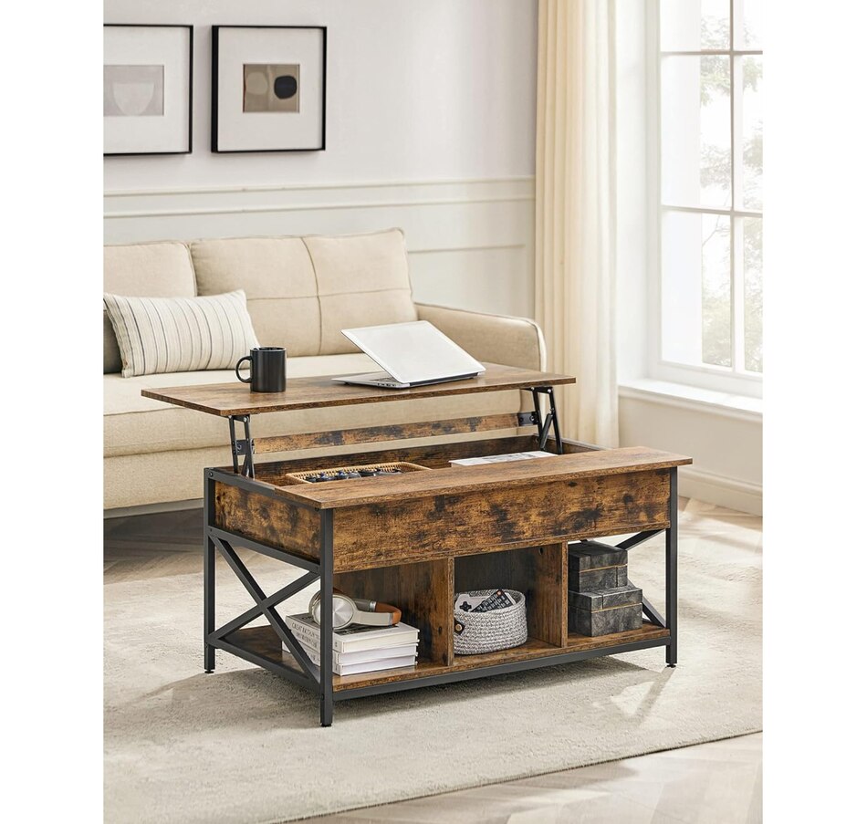 Image 718037_ALTMORE1.jpg, Product 718-037 / Price $179.99, Boutique Home Lift-Top Table Coffee Table for Living Room or Den with Open and Hidden Storage from Boutique Home on TSC.ca's Home & Garden department