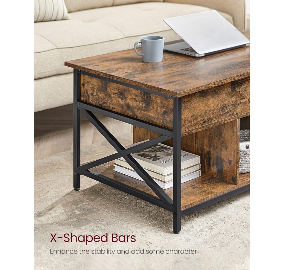 Image 718037_ALTMORE7.jpg, Product 718-037 / Price $179.99, Boutique Home Lift-Top Table Coffee Table for Living Room or Den with Open and Hidden Storage from Boutique Home on TSC.ca's Home & Garden department