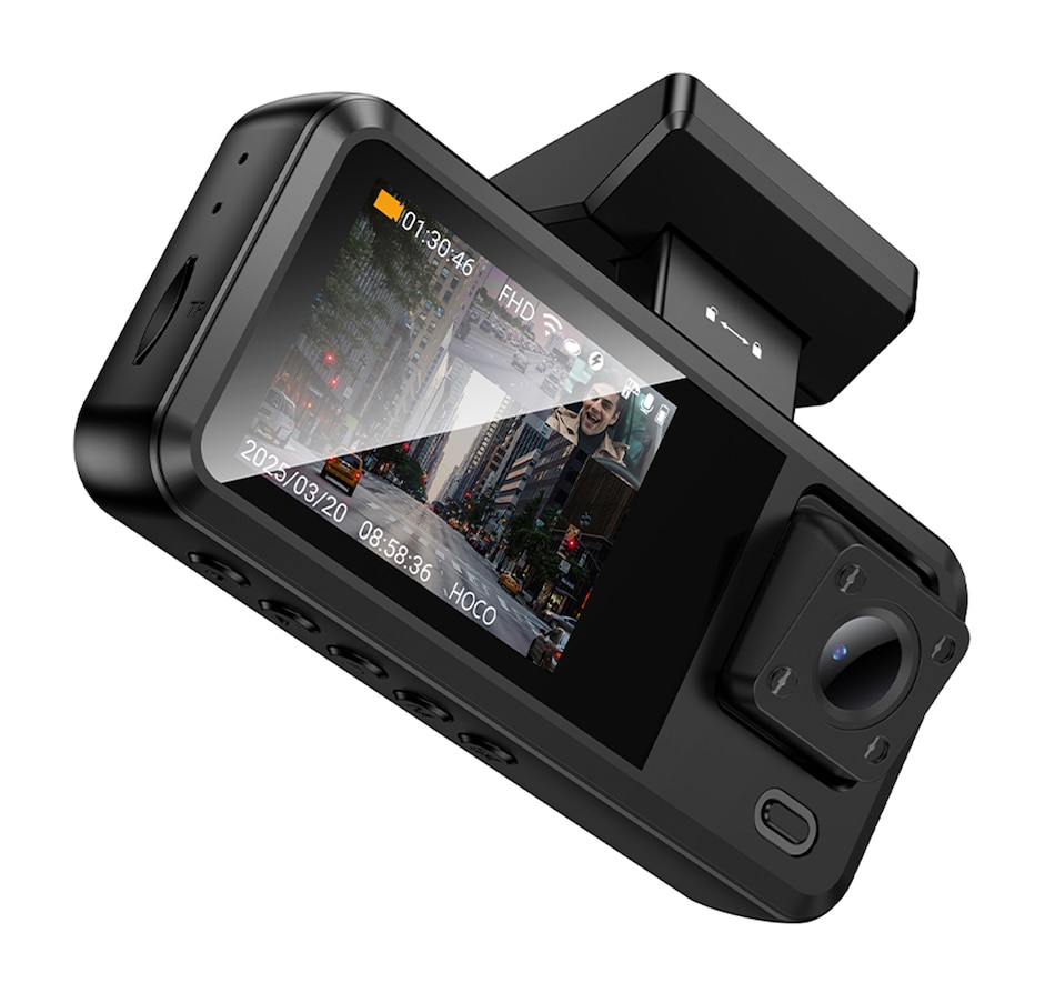 Image 718123_ALTMORE4.jpg, Product 718-123 / Price $149.99, HOCO DV-15 Multifunctional 3 Camera Dash Camera from HOCO on TSC.ca's Electronics department