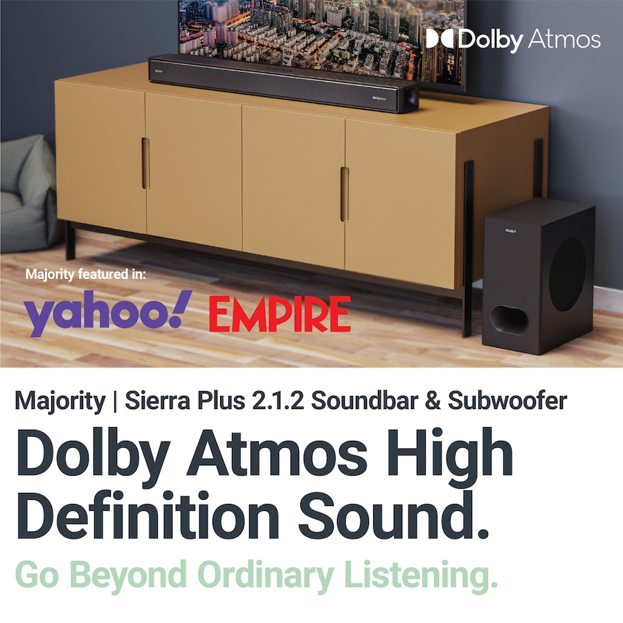 Image 718130_ALTMORE1.jpg, Product 718-130 / Price $329.99, Majority Sierra Plus 280W Soundbar from Majority on TSC.ca's Electronics department