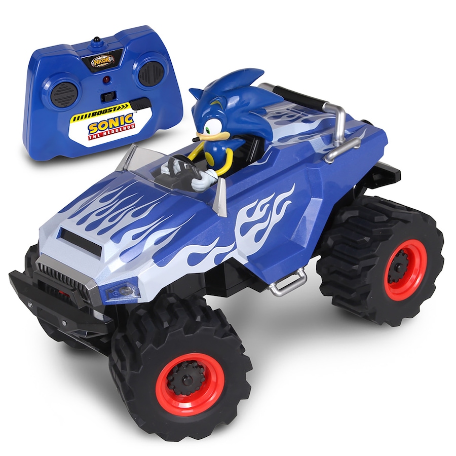 Image 718137.jpg, Product 718-137 / Price $59.99, NKOK RC Monster Truck with Sonic from Nkok on TSC.ca's Toys & Hobbies department