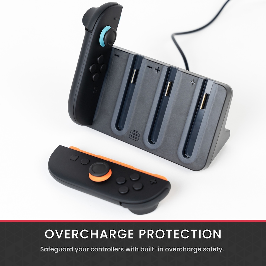 Image 718141_ALTMORE5.jpg, Product 718-141 / Price $29.99, Surge NS2A Quad Joy-Con Charge Dock from Surge on TSC.ca's Electronics department