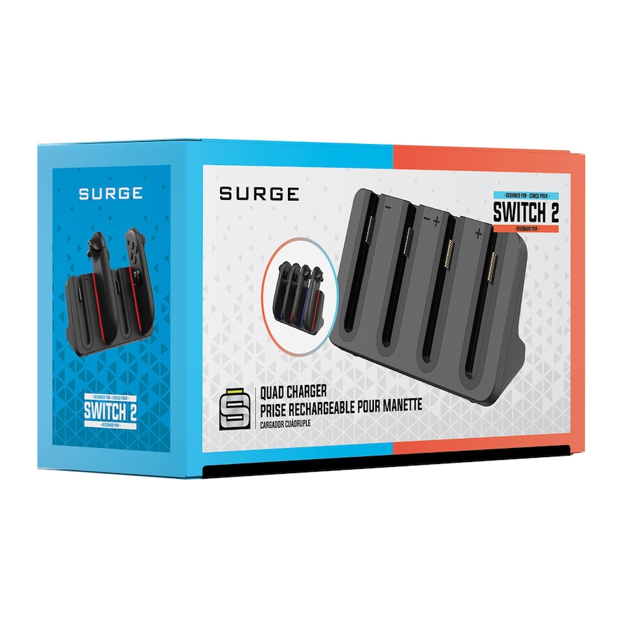 Image 718141_ALTMORE7.jpg, Product 718-141 / Price $29.99, Surge NS2A Quad Joy-Con Charge Dock from Surge on TSC.ca's Electronics department