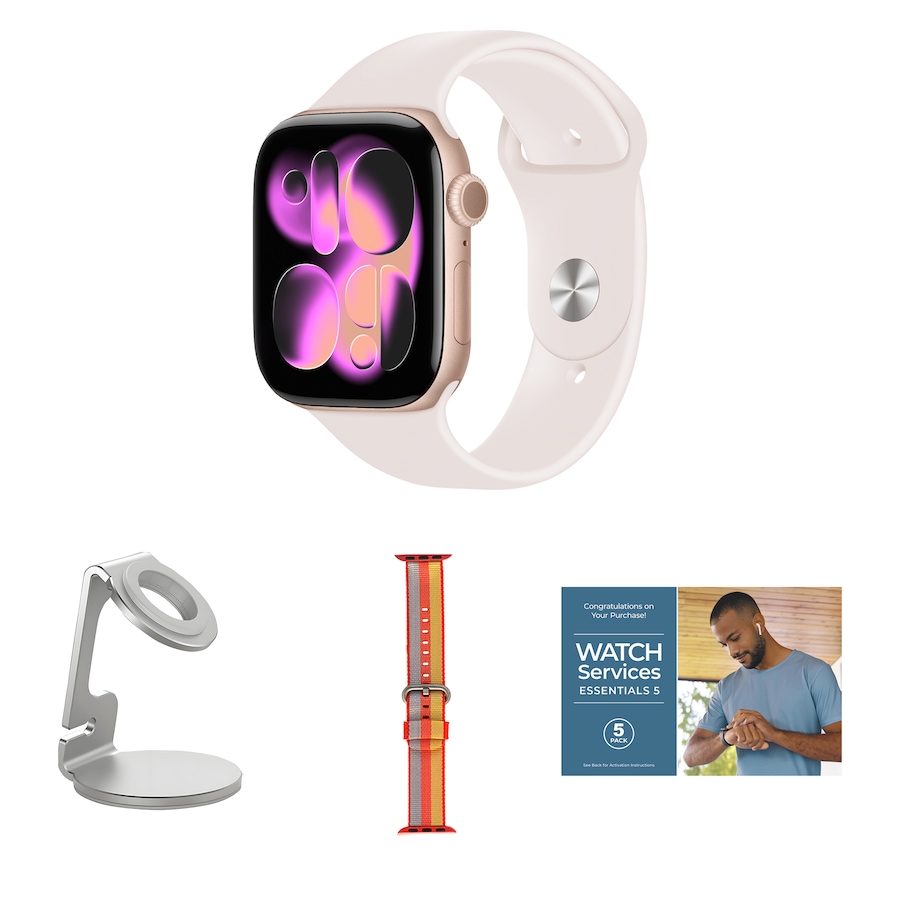 Image 718144_RSGOE.jpg, Product 718-144 / Price $789.99, Apple Watch Series 11 GPS 42 mm S/M Bundle from Apple on TSC.ca's Electronics department