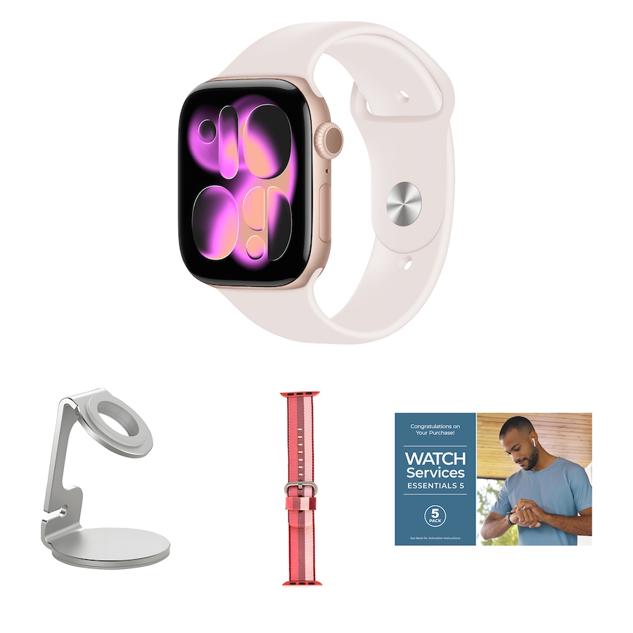 Image 718144_RSGRE.jpg, Product 718-144 / Price $789.99, Apple Watch Series 11 GPS 42 mm S/M Bundle from Apple on TSC.ca's Electronics department