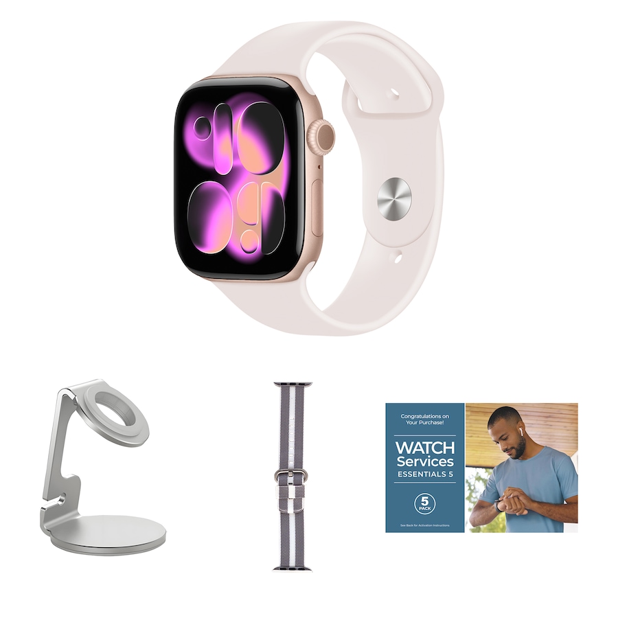 Image 718144_RSGWE.jpg, Product 718-144 / Price $789.99, Apple Watch Series 11 GPS 42 mm S/M Bundle from Apple on TSC.ca's Electronics department