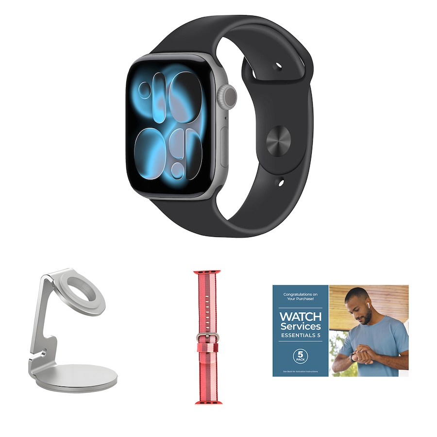 Image 718144_SPGRE.jpg, Product 718-144 / Price $789.99, Apple Watch Series 11 GPS 42 mm S/M Bundle from Apple on TSC.ca's Electronics department