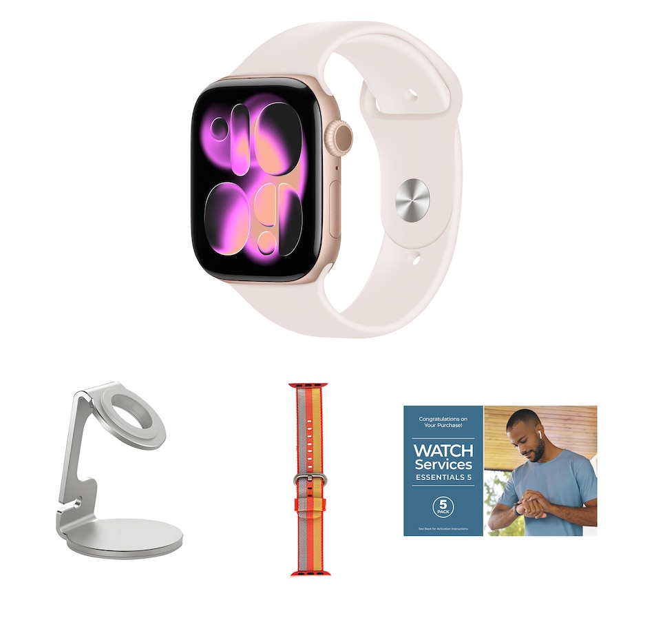 Image 718147_RSGOE.jpg, Product 718-147 / Price $789.99, Apple Watch Series 11 GPS 46 mm M/L Bundle from Apple on TSC.ca's Electronics department