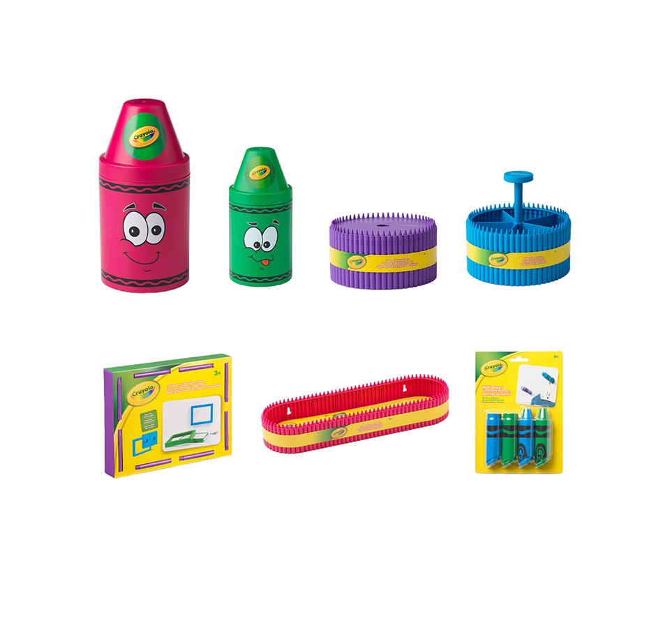 Image 718209.jpg, Product 718-209 / Price $139.99, Crayola Pastel Room Décor Kit from Crayola on TSC.ca's Toys & Hobbies department