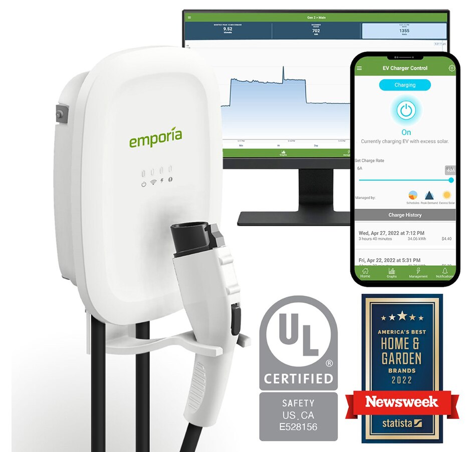 Image 718215_ALTMORE1.jpg, Product 718-215 / Price $669.99, The Emporia EV Charging Station on TSC.ca's Electronics department