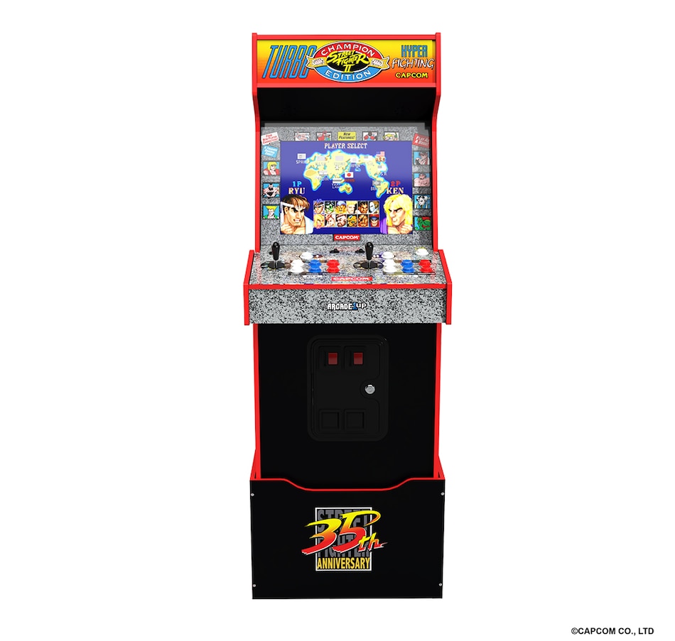 Image 718216_ALTMORE1.jpg, Product 718-216 / Price $649.99, Arcade1Up Capcom Legacy Arcade Game Yoga Flame Edition from Arcade1Up on TSC.ca's Electronics department