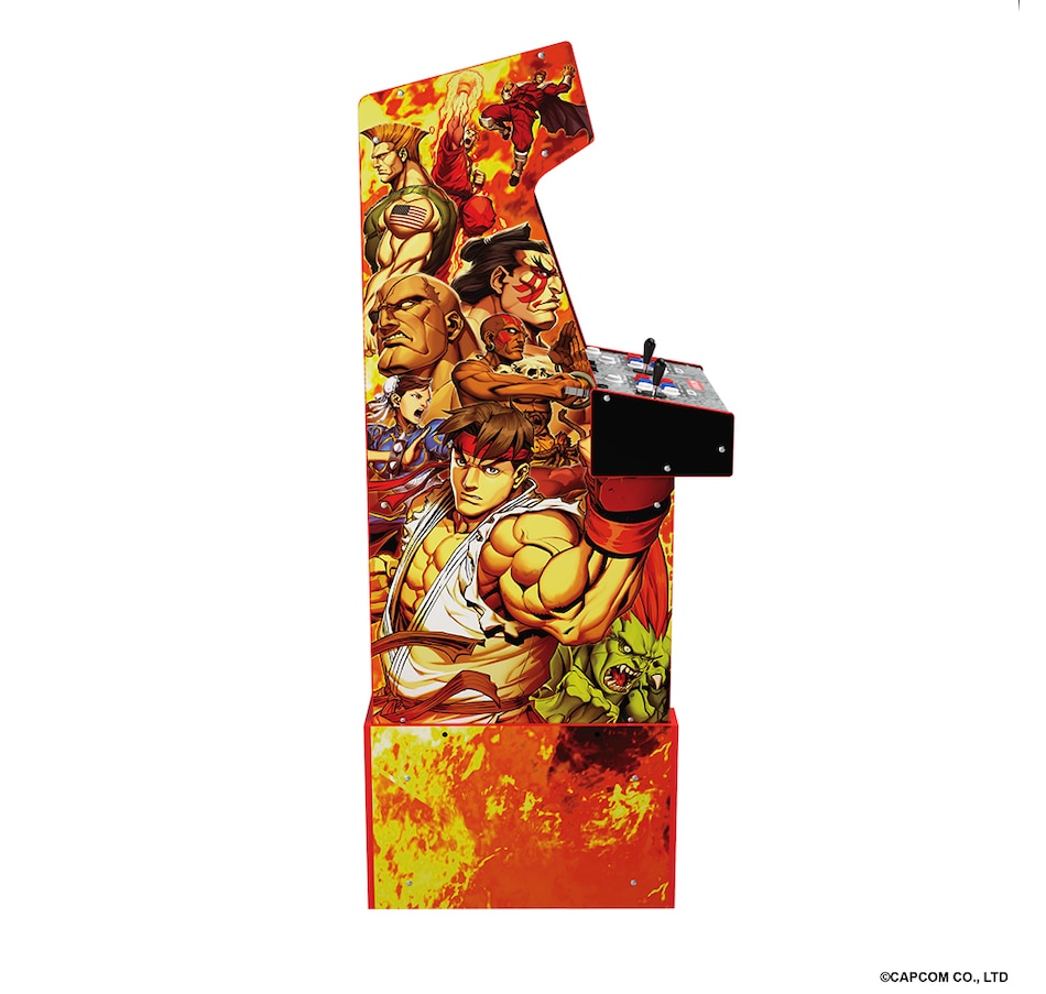 Image 718216_ALTMORE2.jpg, Product 718-216 / Price $649.99, Arcade1Up Capcom Legacy Arcade Game Yoga Flame Edition from Arcade1Up on TSC.ca's Electronics department