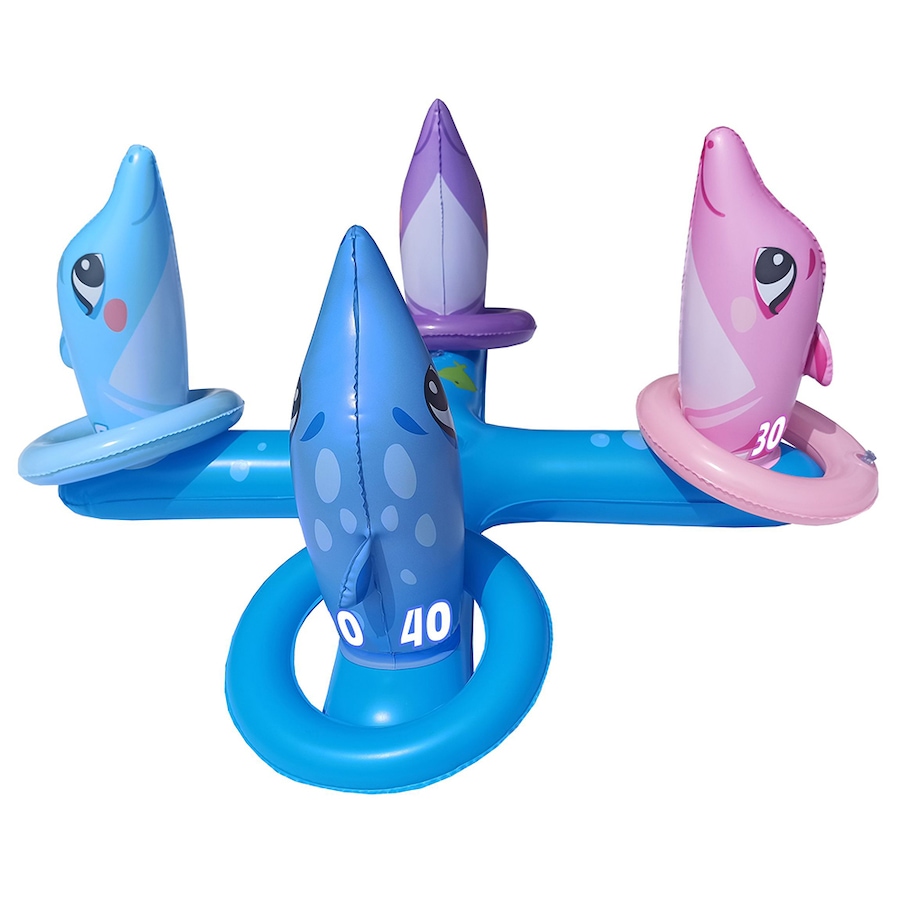 Image 718218_ALTMORE2.jpg, Product 718-218 / Price $24.99, Splash Buddies Inflatable Dolphin Ring Toss Game from Splash Buddies on TSC.ca's Home & Garden department