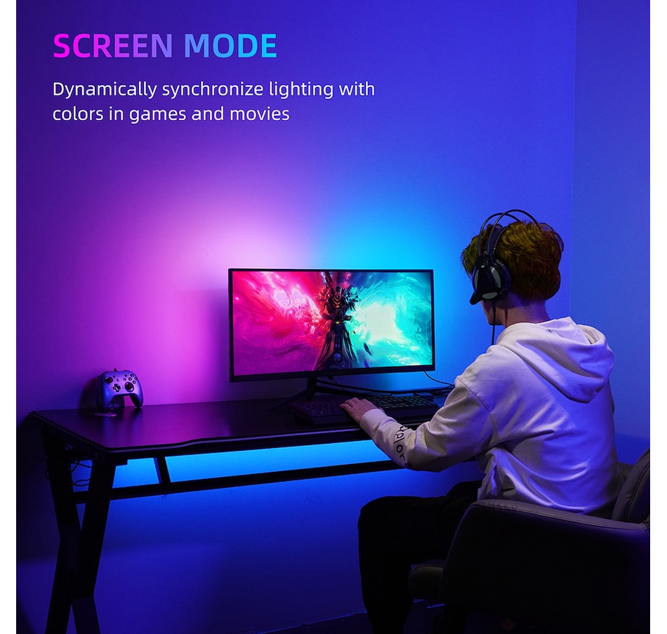 Image 718255_ALTMORE1.jpg, Product 718-255 / Price $89.99, Lytmi Screen Strip Light For Windows PC on TSC.ca's Home & Garden department