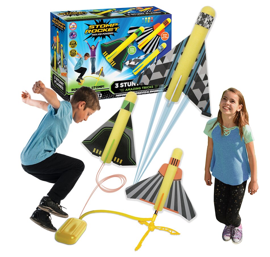 Image 718281_ALTMORE2.jpg, Product 718-281 / Price $34.99, Stomp Rocket Stunt Planes (3 Planes) from Stomp Rocket on TSC.ca's Toys & Hobbies department