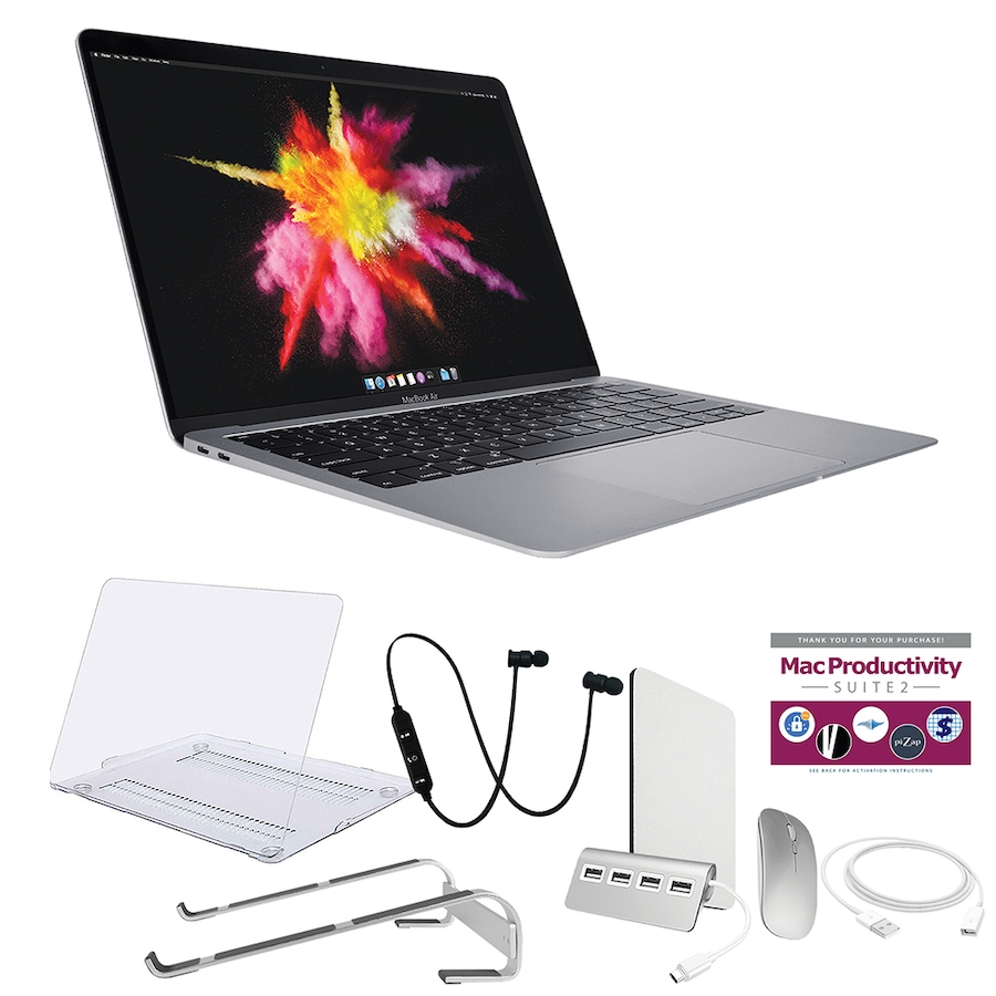 Image 718325_SEGBK.jpg, Product 718-325 / Price $1,499.99, Apple M1 MacBook Air 13.3" with Touch ID 256GB Bundle (M1 2020) from Apple on TSC.ca's Electronics department