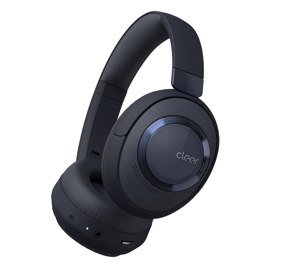 Image 718384.jpg, Product 718-384 / Price $299.99, Cleer Audio Alpha Noise-Cancelling Bluetooth Headphones with Microphone, Outer Touch Controls and 35-Hour Battery Life (midnight blue) from Cleer Audio on TSC.ca's Electronics department