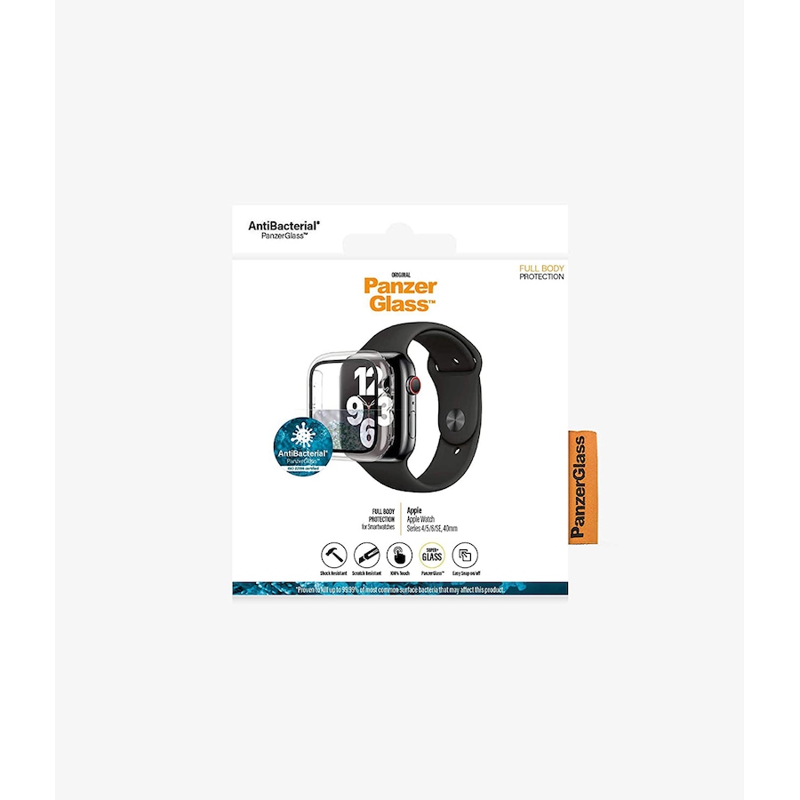 Image 718421_ALTMORE2.jpg, Product 718-421 / Price $49.99, PanzerGlass Full Body for Apple Watch Series 4-6/SE (40 mm, clear) from PanzerGlass on TSC.ca's Electronics department