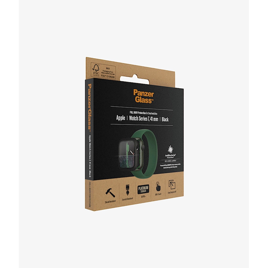 Image 718423_ALTMORE4.jpg, Product 718-423 / Price $49.99, PanzerGlass Full Body for Apple Watch Series 7 (41 mm, black) from PanzerGlass on TSC.ca's Electronics department