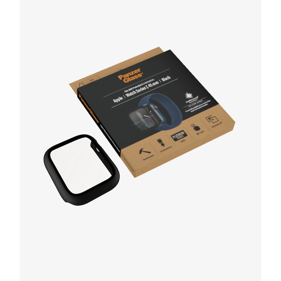 Image 718424_ALTMORE5.jpg, Product 718-424 / Price $49.99, PanzerGlass Full Body for Apple Watch Series 7 (45 mm, black) from PanzerGlass on TSC.ca's Electronics department