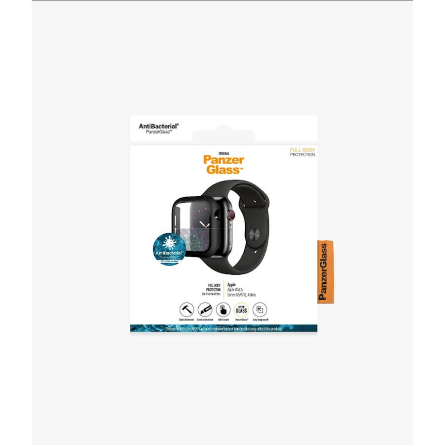 Image 718426_ALTMORE1.jpg, Product 718-426 / Price $49.99, PanzerGlass Full Body for Apple Watch Series 4-6/SE (44 mm, black) from PanzerGlass on TSC.ca's Electronics department