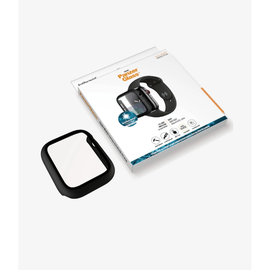 Image 718426_ALTMORE4.jpg, Product 718-426 / Price $49.99, PanzerGlass Full Body for Apple Watch Series 4-6/SE (44 mm, black) from PanzerGlass on TSC.ca's Electronics department