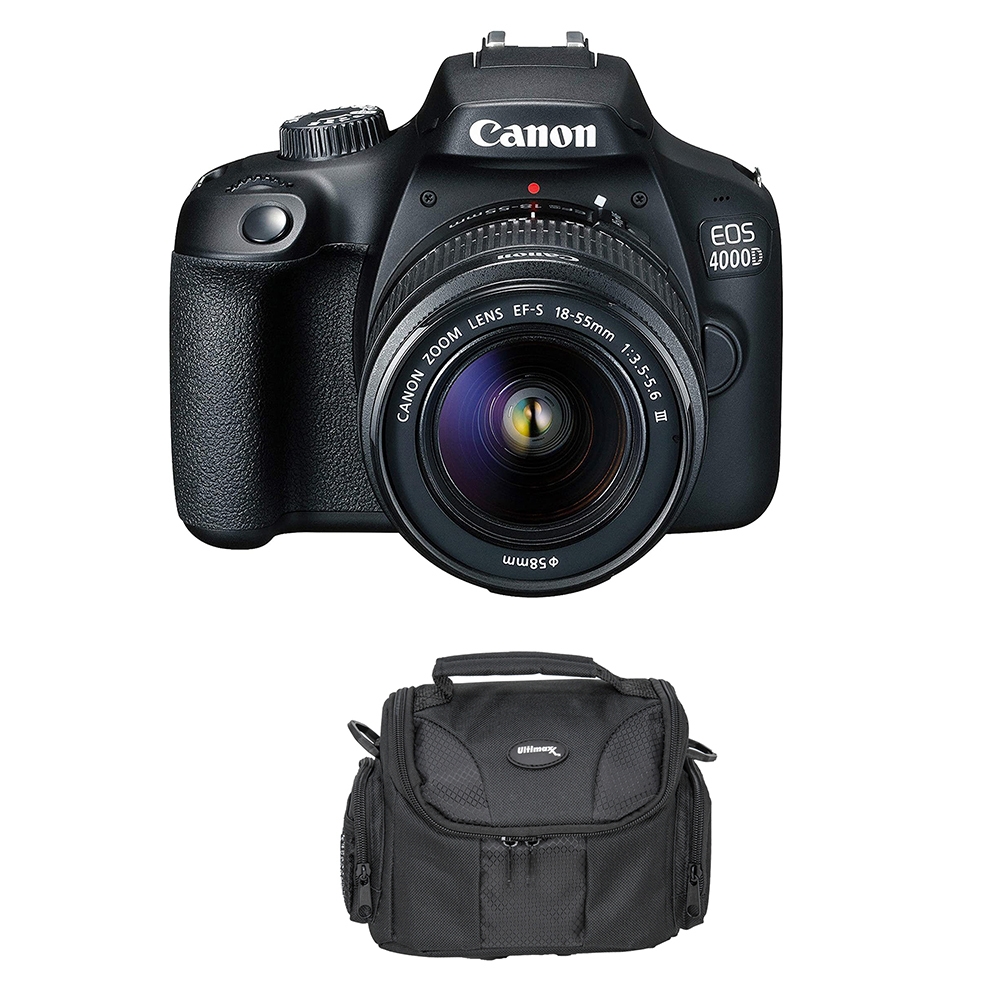 Canon Eos 4000d W/Ef-S 18-55mm F/3.5-5.6 Iii Lens - TSC.ca