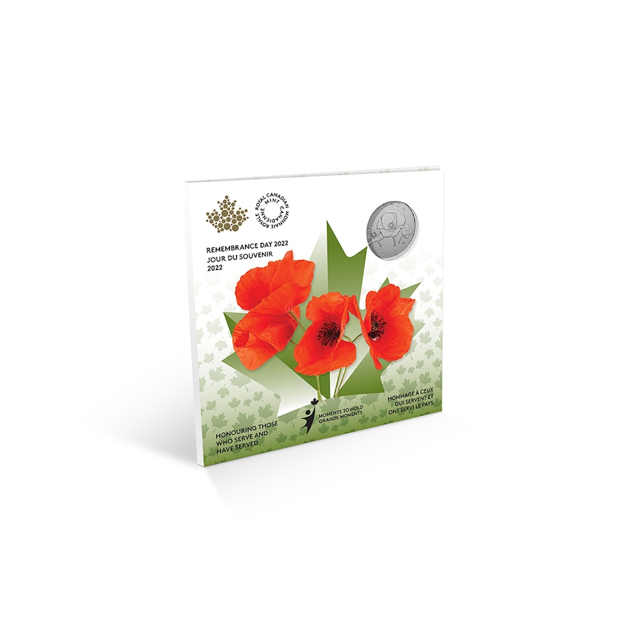 Image 718483_ALTMORE4.jpg, Product 718-483 / Price $44.95, 2022 $5 Remembrance Day Fine Silver Coin from Royal Canadian Mint (RCM) on TSC.ca's Coins department