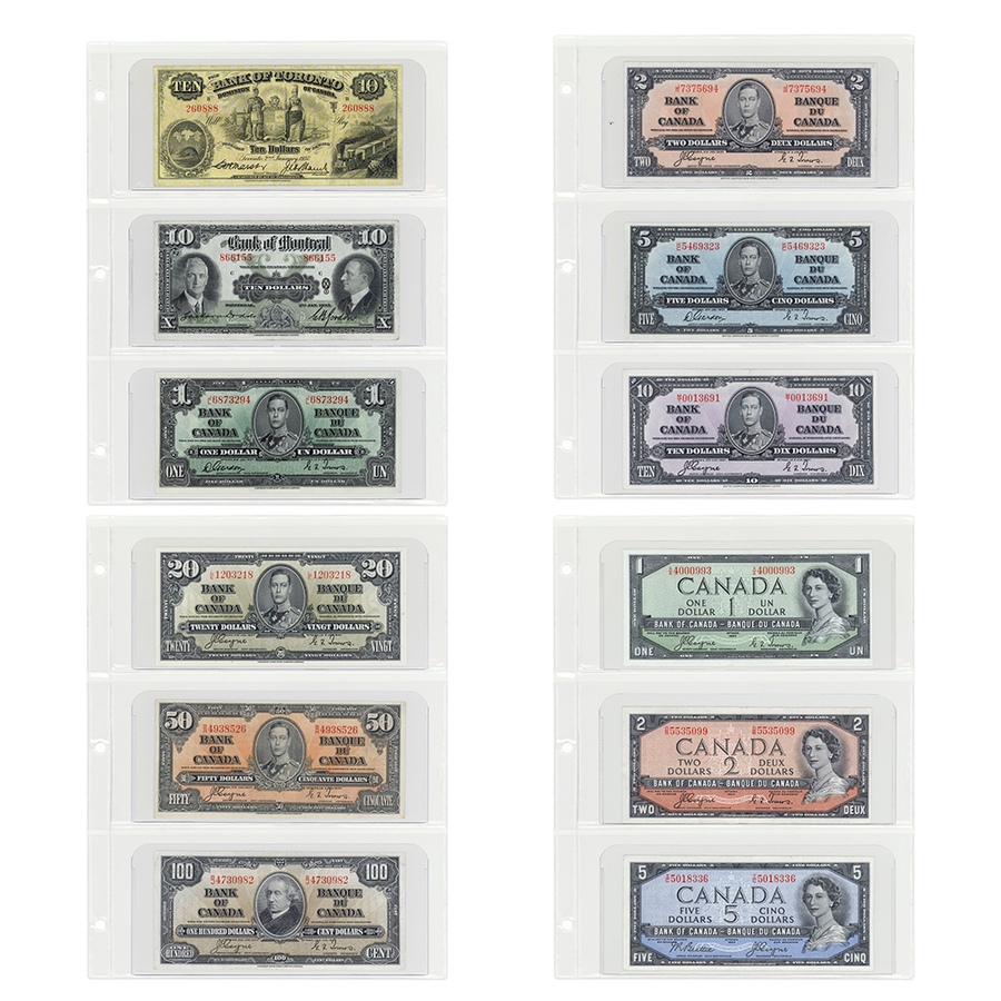 Image 718492_ALTMORE2.jpg, Product 718-492 / Price $5,995.00, 59-Piece Paper Money Collection from Pre-Confederation to 2006 from Canadian Coin & Currency on TSC.ca's Coins department