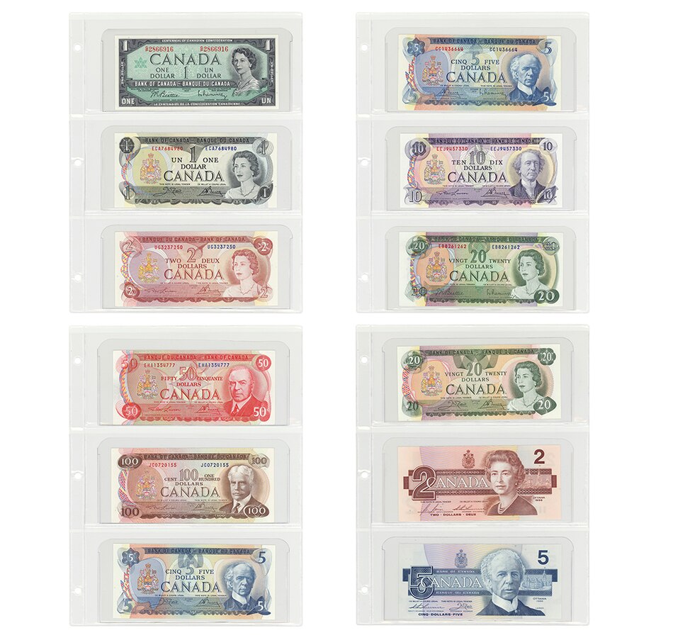 Image 718492_ALTMORE4.jpg, Product 718-492 / Price $5,995.00, 59-Piece Paper Money Collection from Pre-Confederation to 2006 from Canadian Coin & Currency on TSC.ca's Coins department