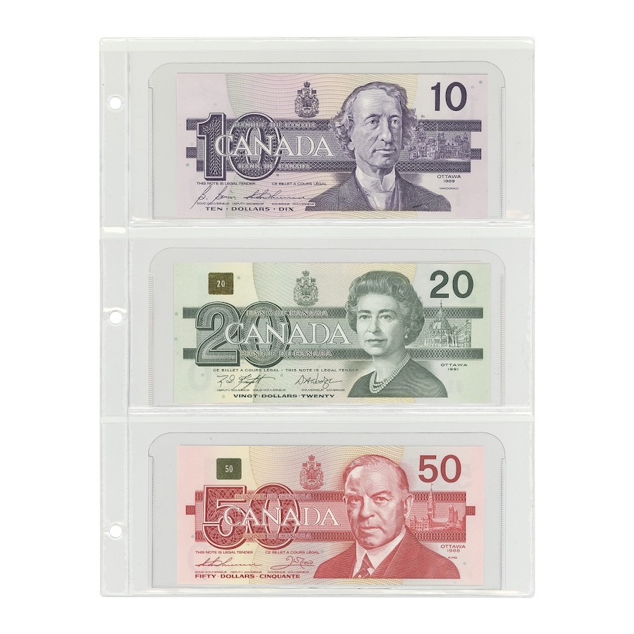 Image 718492_ALTMORE5.jpg, Product 718-492 / Price $5,995.00, 59-Piece Paper Money Collection from Pre-Confederation to 2006 from Canadian Coin & Currency on TSC.ca's Coins department