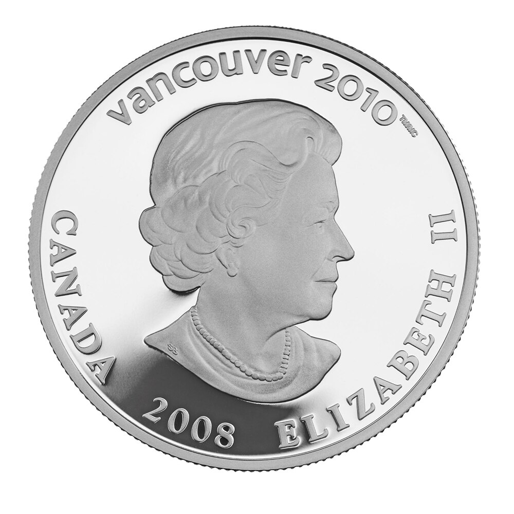 2008 $25 Vancouver 2010 Olympic Games Freestyle Skiing