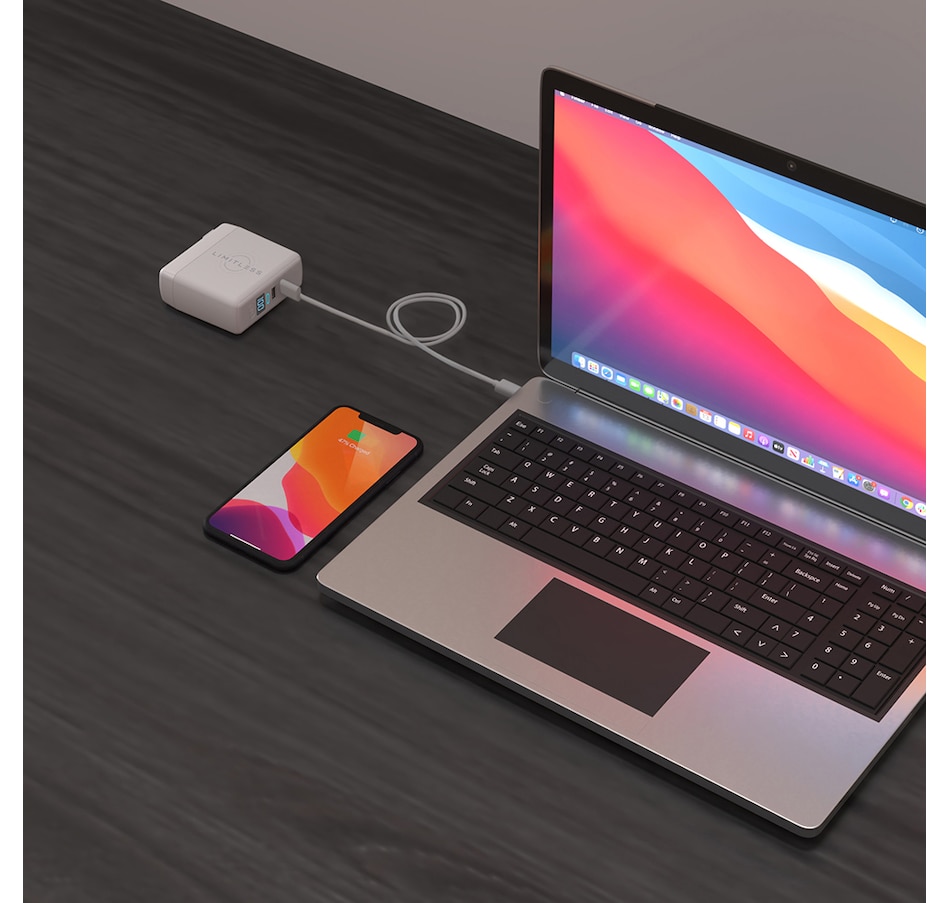 Image 718555_ALTMORE7.jpg, Product 718-555 / Price $99.99, Limitless PowerPro Go 3-in-1 Wall Charger And 10,000 mAh Portable Power Bank with Digital Display from Limitless Innovations on TSC.ca's Electronics department