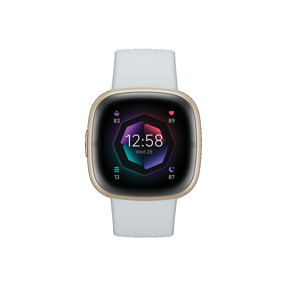 Fitbit versa white best sale rose gold