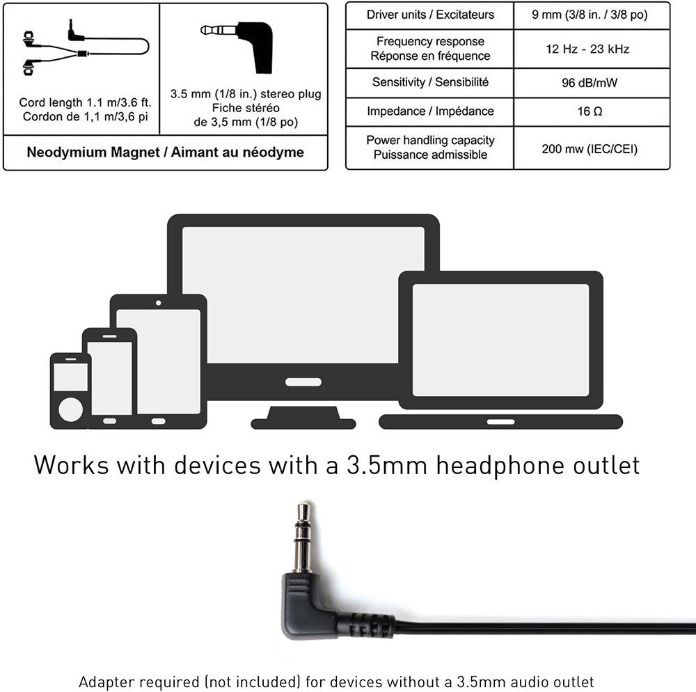 Electronics - Speakers & Audio - Headphones - In-Ear - Panasonic