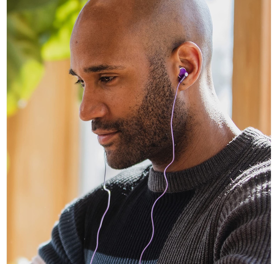 Panasonic In-Ear Headphones (RPHJE120V, violet) - TSC.ca