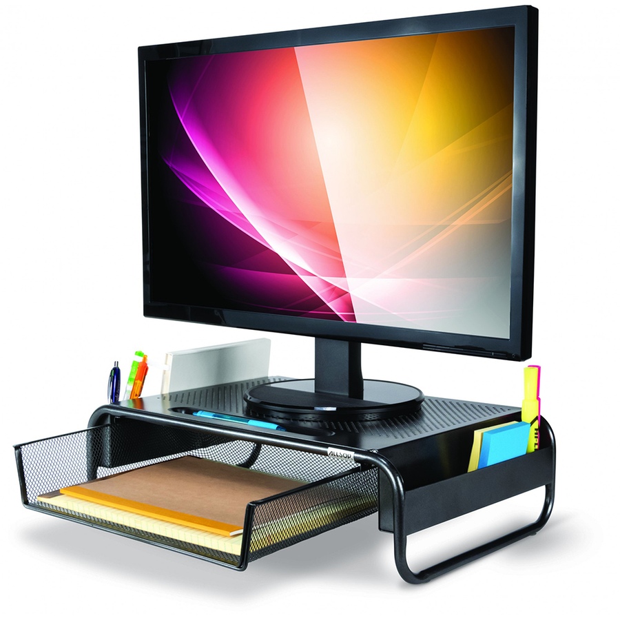 Image 718616_ALTMORE3.jpg, Product 718-616 / Price $49.99, Allsop Metal Organizer Monitor Stand from Allsop on TSC.ca's Electronics department