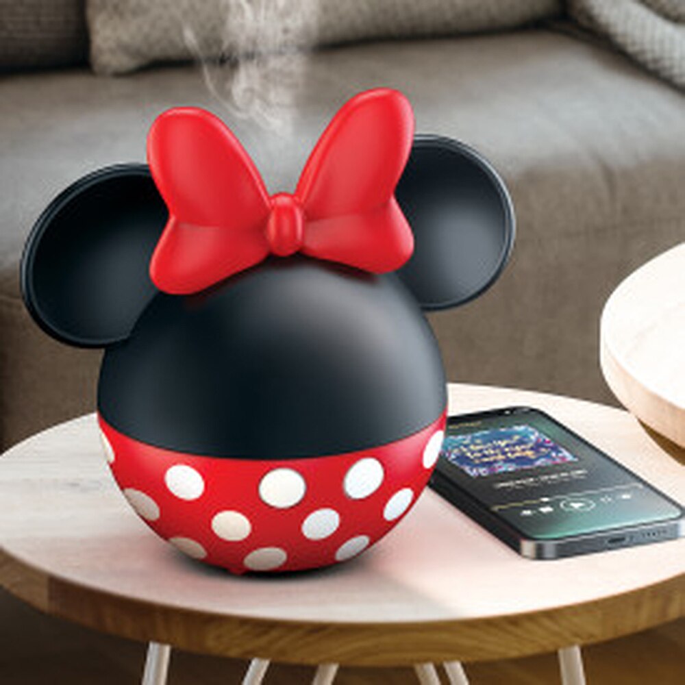 Disney Minnie Mouse Ultrasonic Aroma Diffuser with Embedded Bluetooth  Speaker