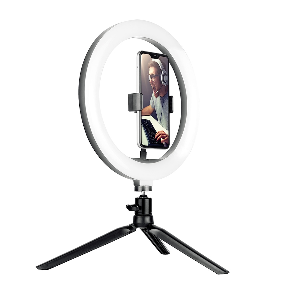 Image 718716_ALTMORE1.jpg, Product 718-716 / Price $29.99, CJ Tech 10" Bluetooth Selfie Ring Light from CJ Tech on TSC.ca's Electronics department
