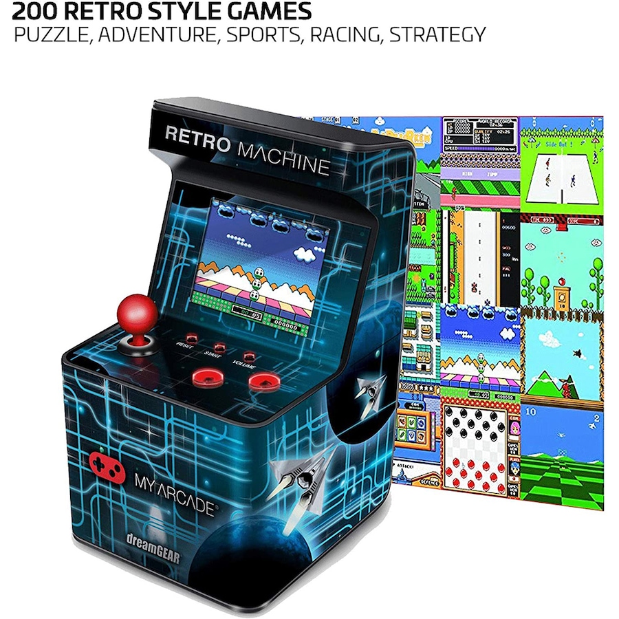 Image 718761_ALTMORE2.jpg, Product 718-761 / Price $44.99, My Arcade Retro Machine Gaming System with 200 Games from My Arcade on TSC.ca's Electronics department