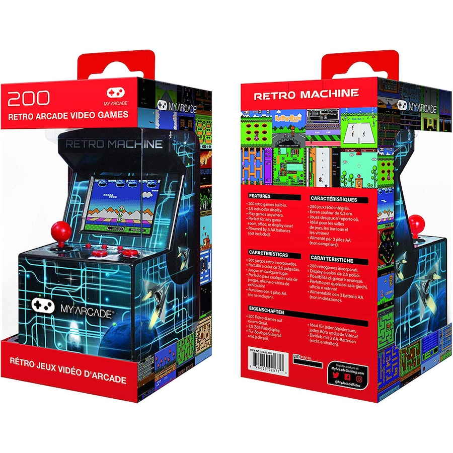 Image 718761_ALTMORE3.jpg, Product 718-761 / Price $44.99, My Arcade Retro Machine Gaming System with 200 Games from My Arcade on TSC.ca's Electronics department
