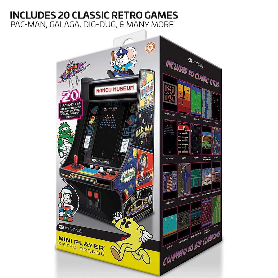Image 718785_ALTMORE3.jpg, Product 718-785 / Price $189.99, My Arcade Namco Museum 10" Mini Player from My Arcade on TSC.ca's Electronics department