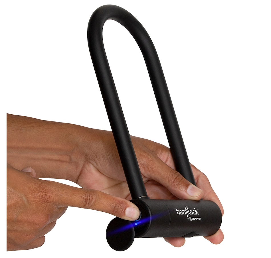 Image 718804_ALTMORE1.jpg, Product 718-804 / Price $99.99, BenjiLock Fingerprint U-Type Bike Lock from Benjilock on TSC.ca's Electronics department