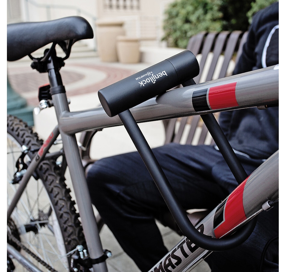 Image 718804_ALTMORE3.jpg, Product 718-804 / Price $99.99, BenjiLock Fingerprint U-Type Bike Lock from Benjilock on TSC.ca's Electronics department