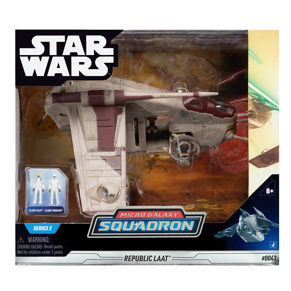 Star Wars Deluxe Vehicle Low Altitude Assault Transport Wave 2 8 vehicle and figure