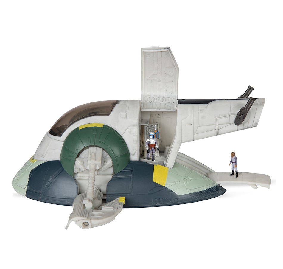 Image 718835_ALTMORE2.jpg, Product 718-835 / Price $44.99, Star Wars Deluxe Vehicle Jango Fett's Starship (8" vehicle and figure) from Star Wars on TSC.ca's Toys & Hobbies department