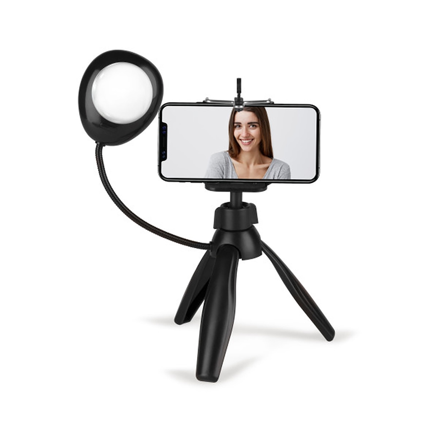 Image 718836.jpg, Product 718-836 / Price $25.99, Polaroid Selfie Tri-Pod with Ring Light from Polaroid on TSC.ca's Electronics department